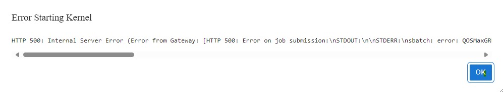 Error Starting Kernel Example 2